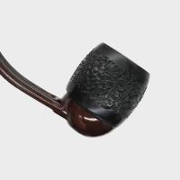 Falcon Extra Brown Rustic Bent Fishtail Pipe (FAL654)