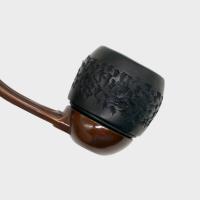 Falcon Extra Brown Rustic Bent Fishtail Pipe (FAL681)