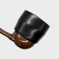 Falcon Extra Brown Smooth Curved Fishtail Pipe (FAL684)