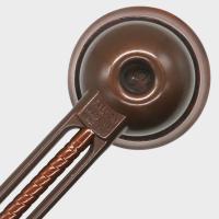 Falcon Extra Brown Smooth Curved Fishtail Pipe (FAL696)