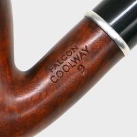 Falcon Coolway Brown 9 Smooth 9mm Filter Fishtail Pipe (FAL690)