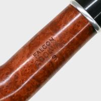 Falcon Coolway Brown 9 Smooth 9mm Filter Fishtail Pipe (FAL692)