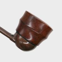 Falcon Extra Brown Smooth Curved Fishtail Pipe (FAL697)