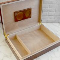 Burl Wood Humidor - 25 Capacity