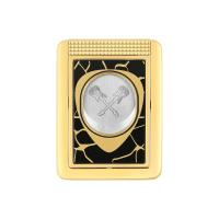 ST Dupont Cigar Cutter & Cigar Stand - Fender - Black & Gold