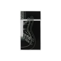 ST Dupont Lighter - Biggy - Fender - Black & Chrome