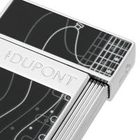 ST Dupont Lighter - Slimmy - Fender - Black & Chrome