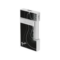 ST Dupont Lighter - Slimmy - Fender - Black & Chrome