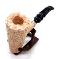 Freehand Natural Corn Cob Pipe Fishtail Pipe