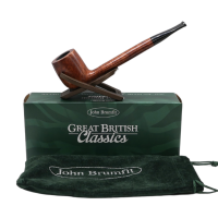 Great British Classic Straight Canadian Smooth Fishtail Pipe (GBC234)