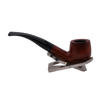 Great British Classic Bent Pot Smooth Fishtail Pipe (GBC255)
