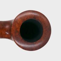 SLIGHT SECONDS Great British Classic Bent Dublin Smooth Fishtail Pipe (GBC271)