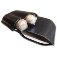 GBD Bombaso Cigar Case - up to 64 ring gauge - Black