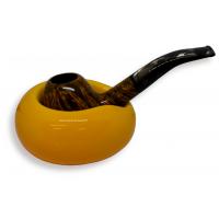 Savinelli Goccia Pipe Stand - Yellow