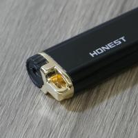 Honest Arlo Jet Flame Cigar Lighter - Black & Gold (HON174)