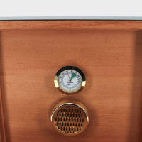 Cuban Flag Matte Finish Humidor - 20 Capacity