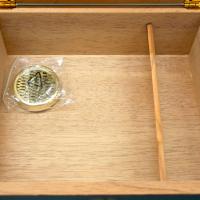 Sikarlan Walnut Humidor - 50 Cigar Capacity