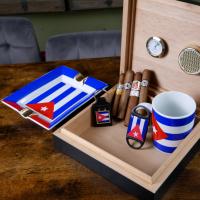 The Cuban Classics Selection Compendium Sampler - Cuba Themed Humidor & Accessories