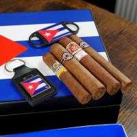 The Cuban Classics Selection Compendium Sampler - Cuba Themed Humidor & Accessories