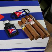 Havana Heritage Compendium Sampler - Cuba Themed Humidor & Accessories