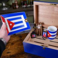 A Taste of Cuba Compendium Sampler - Cuba Themed Humidor & Accessories