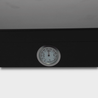 Classic - Black - Desk Top Humidor - 20 Cigars Capacity