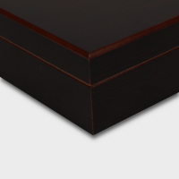 Angelo Brown Desk Top Humidor - 20 Cigar Capacity