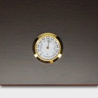 Angelo Brown Desk Top Humidor - 20 Cigar Capacity