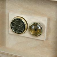 Che Humidor Matte Yellow - 40 Cigar Capacity