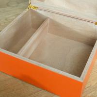 Che Humidor Matte Orange - 40 Cigar Capacity