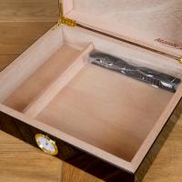 Atomic Ebony Design Humidor - 20 Cigar Capacity