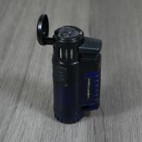 Vertigo by Lotus - Hawk Triple Torch Flame Lighter - Blue