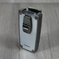 Honest G4 Jet Lighter - Chequered Silver - (HON13) - End of Line