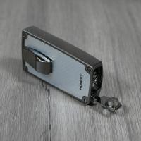 Honest G4 Jet Lighter - Chequered Silver - (HON13) - End of Line