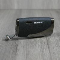 Honest Neath Cigar Lighter - Black & Gunmetal (HON33)