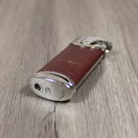 Honest Thame Jet Flame Cigar Lighter - Brown & Silver (HON50)