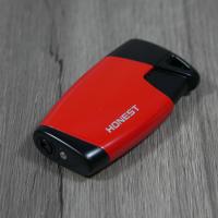 Honest Neptune Jet Flame Cigar Lighter - Red (HON76)