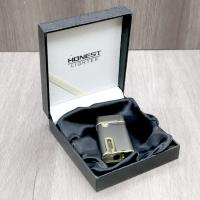 Honest Bronte Cigar Lighter - Black Windproof (HON214)