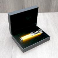 Honest Lewis Cigar Lighter - Gold & Chrome (HON204)