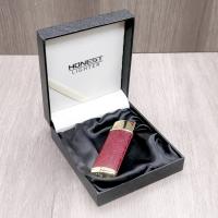 Honest Carroll Cigar Lighter - Burgundy Jet Lighter (HON220)