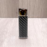 Honest Carroll Cigar Lighter - Black & Gunmetal Jet Lighter (HON219)