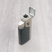 Honest Dickens Cigar Lighter - Black & Chrome (HON200)