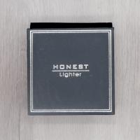 Honest Carroll Cigar Lighter - Black & Gunmetal Jet Lighter (HON219)