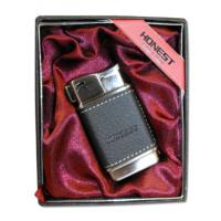 Honest Boyd Pipe Lighter - Black Leather (HON02)