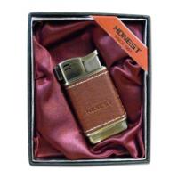 Honest Boyd Pipe Lighter - Gold & Tan (HON04)