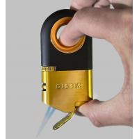 Dissim - Inverted Dual Torch Windproof Lighter - Gold