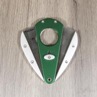 Xikar Xi1 Custom Cigar Cutter - Green & Silver