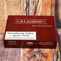 Aladino Maduro Corona Box Pressed Cigar - Box of 20