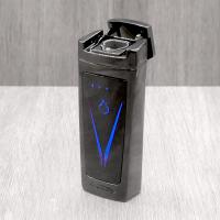 Vector Icon-II Lighter with Sensor Ignition - Sparkle Black