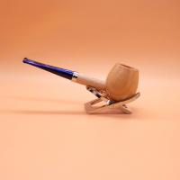 Missouri Corn Cob Imperial Blue Hardwood Straight Pipe